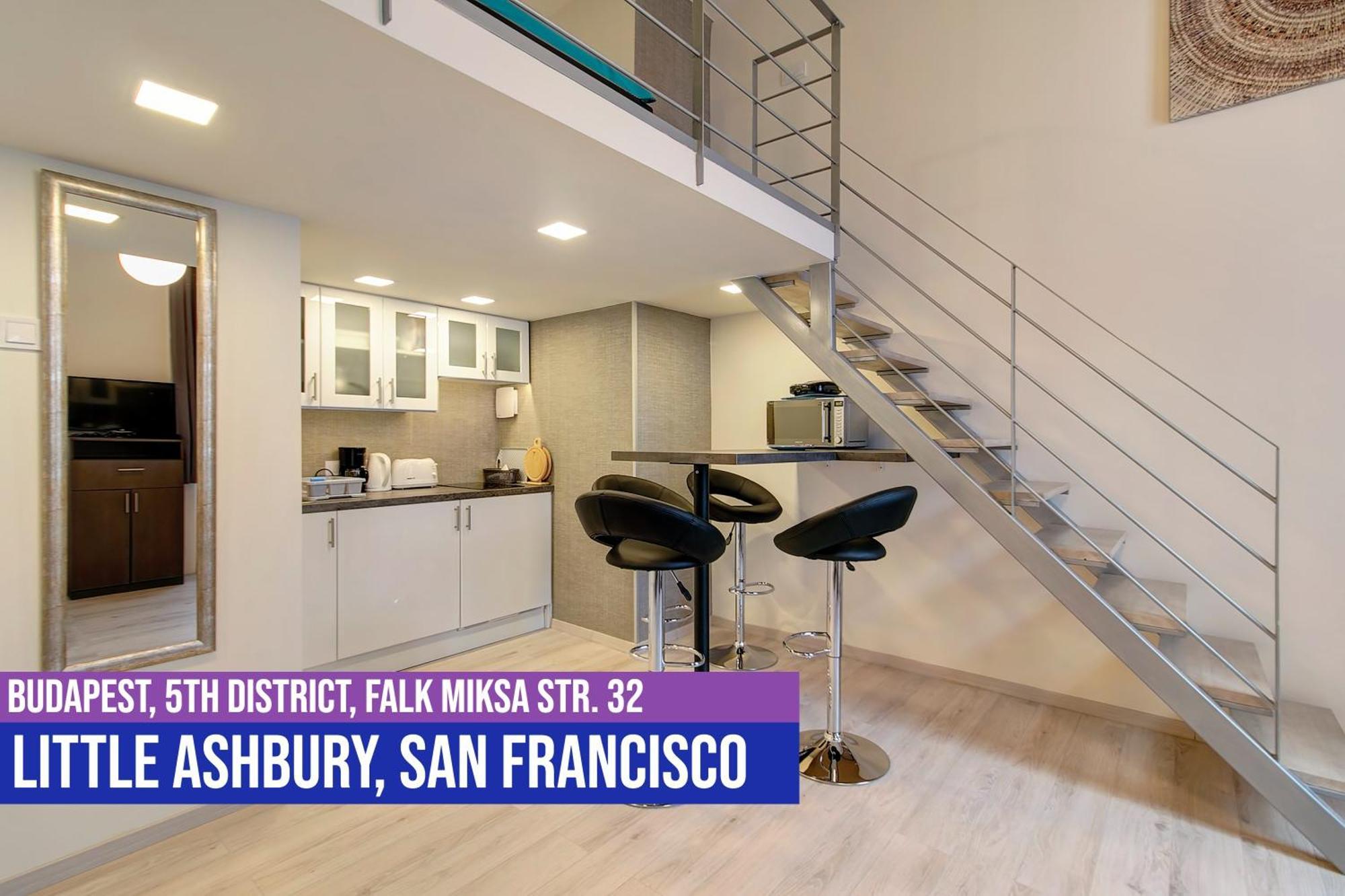 Little Americas Ashbury San Francisco Apartment Budapešť Exteriér fotografie