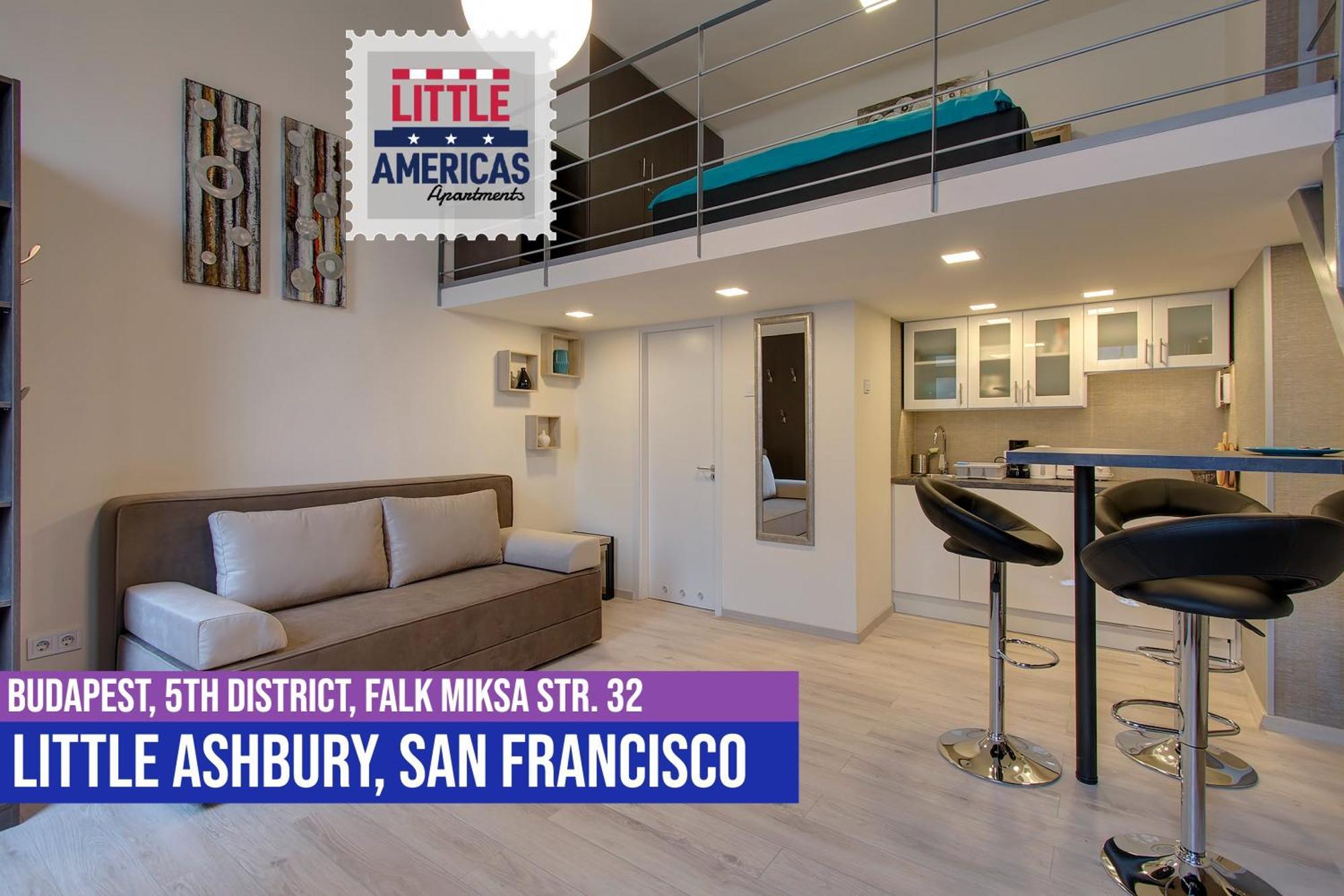 Little Americas Ashbury San Francisco Apartment Budapešť Exteriér fotografie